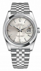 Rolex Oyster Perpetual Datejust Silver Dial 116200