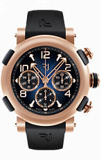 Romain Jerome ARRAW Chronograph 45 Gold Blue 1M45C.OOOR.3518.RB