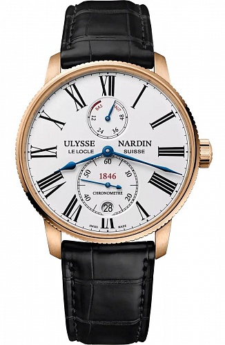 Ulysse Nardin Marine Torpilleur Gold 42mm 1182-310/40