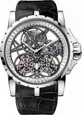 Roger Dubuis Excalibur Skeleton Double Flying Tourbillon EX45-01SQ-20-00/SX000/B
