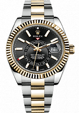 Rolex Sky-Dweller 42 mm Steel and Yellow Gold 326933-0002
