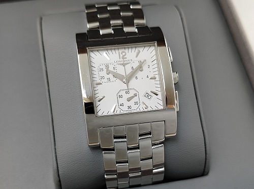  Longines DolceVita Square Chronograph L5.668.4.16.6