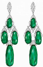 Jacob & Co. Jewelry High Jewelry Emerald Briolette Earrings 91223949