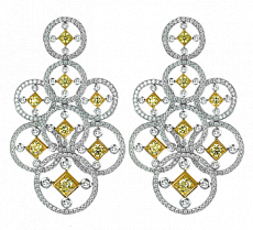 Jacob & Co. Jewelry Fine Jewelry Bria Yellow Diamond Earrings 91327459