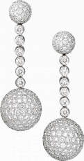 De Grisogono Jewelry Boule Collection Earrings 12117/06