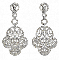 Jacob & Co. Jewelry Fine Jewelry Lace Collection Earrings 91326634