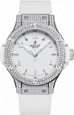 Hublot Big Bang 38 MM Steel All White Diamonds 361.SE.2010.RW.1704
