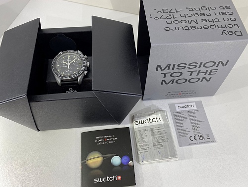 Omega x Swatch Mission to the Moon Moonswatch 42mm S033M100