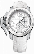 Graham Chronofighter Steel Black & White 2CCAD.W02A