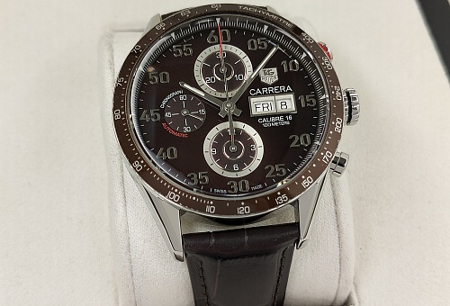 TAG Heuer Carrera Calibre 16 Automatic Chronograph 43mm CV2A12.FC6236