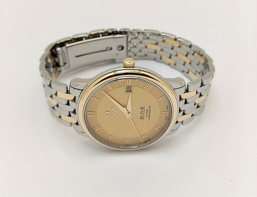 Omega De Ville Prestige Co-Axial Steel Gold 36,5mm 4374.11.00