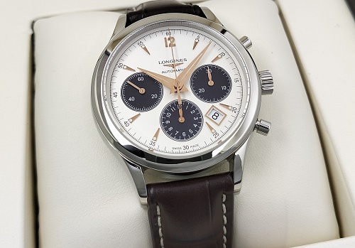 Longines Heritage Column-Wheel Chronograph 41mm L2.750.4.06.2