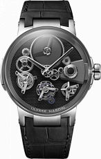 UN Executive Tourbillon Free Wheel 1766-176