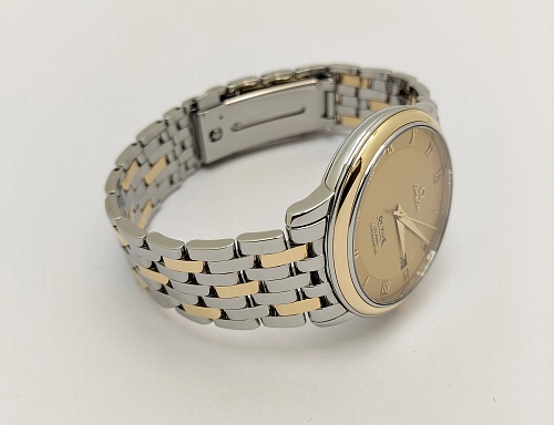 Omega De Ville Prestige Co-Axial Steel Gold 36,5mm 4374.11.00