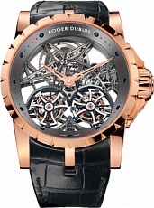 Roger Dubuis Excalibur Skeleton Double Flying Tourbillon EX45-01SQ-50-00/SE000/B1