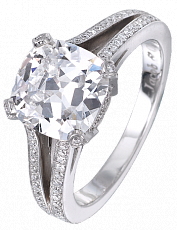 Jacob & Co. Jewelry Bridal Cushion-Cut Diamond Solitaire 90500939