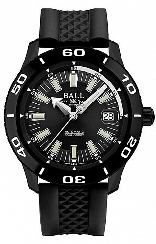 Ball Fireman NECC Black PVD Automatic 42mm DM3090A-P4J-BK