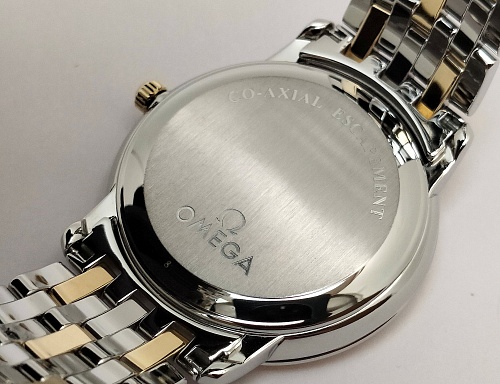 Omega De Ville Prestige Co-Axial Steel Gold 36,5mm 4374.11.00
