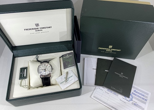 Frederique Constant Classics Business Timer 40mm FC-270SW4P6