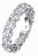Jacob & Co. Jewelry Bridal Round Brilliant Cut Eternity Band 90505344