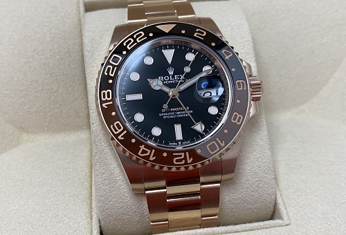 Rolex GMT-Master II Everose gold 126715chnr-0001