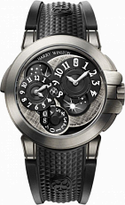 Harry Winston Ocean Collection Dual Time Monochrome OCEATZ44ZZ008