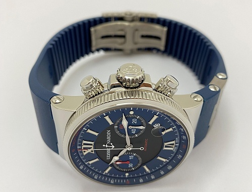 Ulysse Nardin Maxi Marine Chronograph 41mm 353-66-3/323