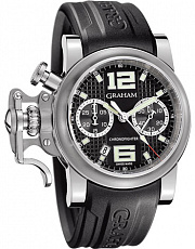 Graham Chronofighter RAC Black Shock 2CRBS.B03A.K25B