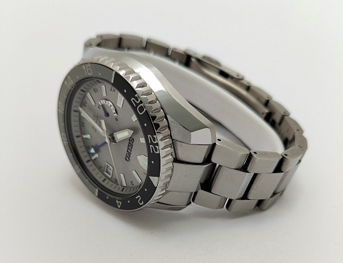 Seiko Prospex LX Line GMT Spring Drive 45mm Titanium SNR051J1