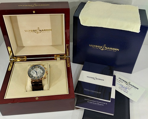Ulysse Nardin Marine Chronograph 41mm 356-66/319
