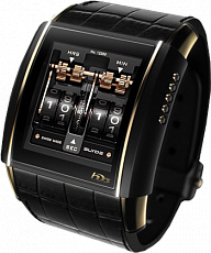 HD3 Complication Slyde Black & Rose Gold Slyde Black & Rose Gold