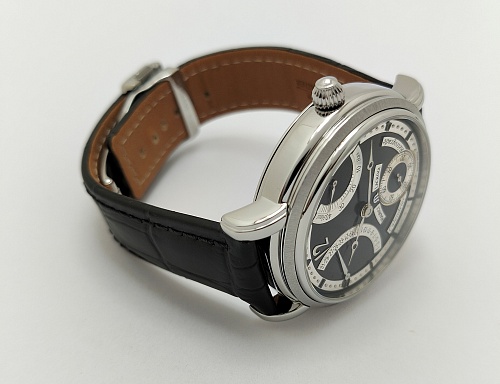 Maurice Lacroix Masterpiece Retrograde 43mm MP7068-SS001-390