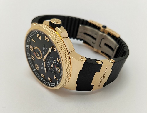 Ulysse Nardin Marine Chronometer Manufacture Gold 43mm 1186-126-3/62