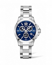 Longines Conquest Quartz Chronograph 36mm L3.379.4.96.6