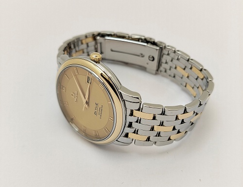 Omega De Ville Prestige Co-Axial Steel Gold 36,5mm 4374.11.00